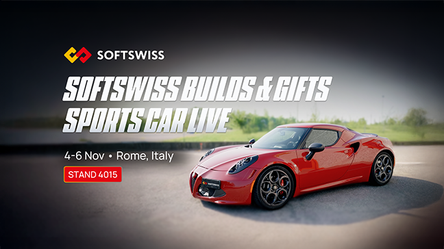 SOFTSWISS offrira une Voiture de Sport Construite en Direct Pour fêter les 100 Marques lancées en 2025