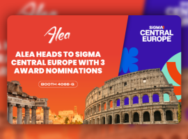 Alea met l'accent sur l'innovation et le bien-être au SiGMA Europe centrale à Rome