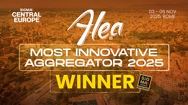 Alea élue Agrégateur le plus innovant 2025 aux SiGMA Central Europe B2B Awards