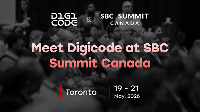 Digicode présentera sa suite Diger au SBC Summit Canada 2026