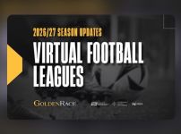 GoldenRace lance la saison 2026/27 avec des ligues de Football Virtuel mises à jour