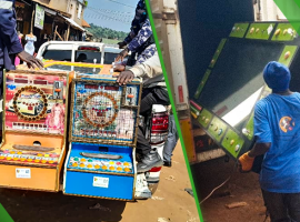 L’Ouganda saisit plus de 6 000 machines de jeu illégales dans l’opération «Mashine Haramu»