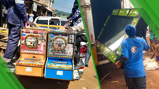 L’Ouganda saisit plus de 6 000 machines de jeu illégales dans l’opération «Mashine Haramu»