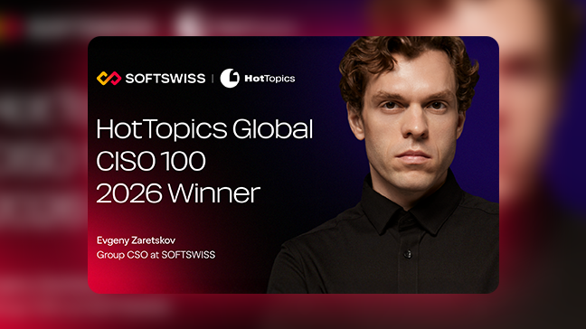 Le directeur de la sécurité du groupe SOFTSWISS nommé parmi les 100 meilleurs RSSI au monde en 2026