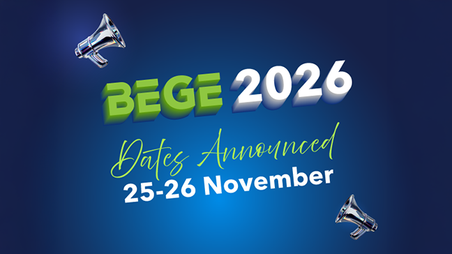 BEGE annonce les dates de son édition 2026 : 25 et 26 novembre
