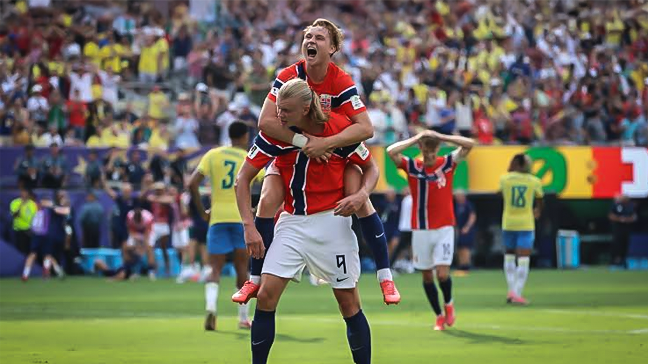 Le Brésil éliminé : Haaland transforme la Norvège en outsider dangereux du Mondial