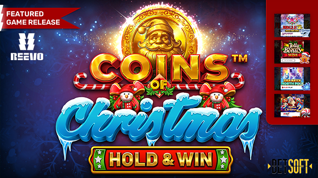 Coins of Christmas est à la tête de la collection de jeux sur le thème des fêtes de REEVO