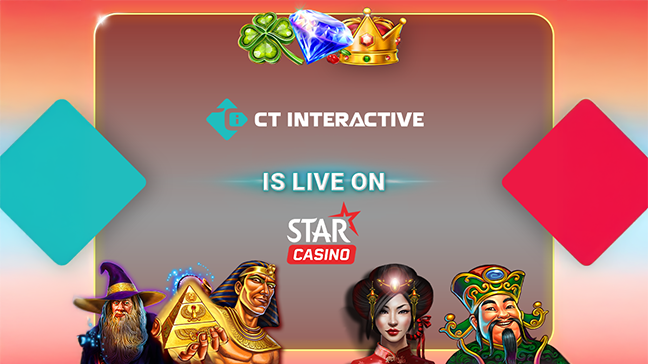 CT Interactive est disponible sur Starcasino.be