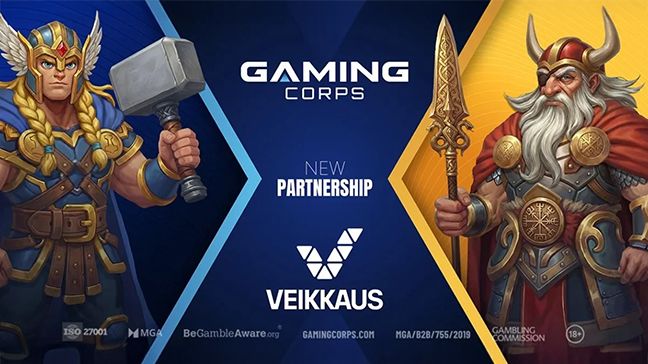 Gaming Corps signe un accord avec l'opérateur de jeux public finlandais Veikkaus