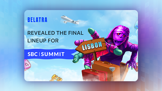 Belatra Games annonce la programmation du SBC Summit Lisbon 2024, avec « Mummyland Treasures »