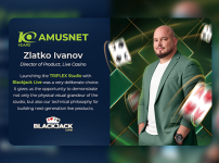 Redéfinir l'univers du jeu en direct : immersion dans le studio TRIPLEX d'Amusnet et lancement du Blackjack Live