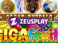ZeusPlay lance deux nouveaux titres de machines à sous : Gigafruits et Great Buffalo Dice