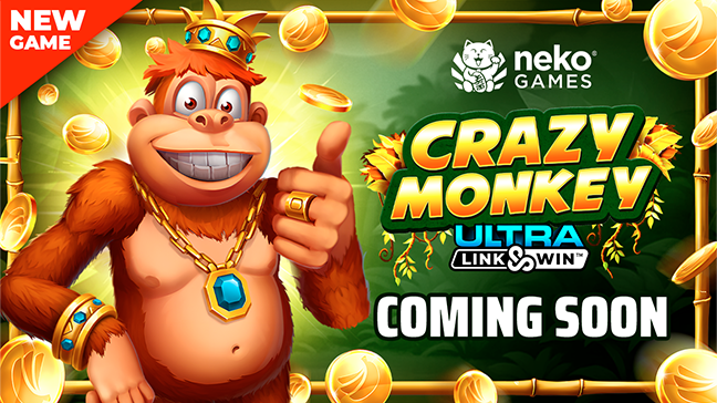 Neko Games® fixe la date de lancement du jeu Crazy Monkey: Ultra Link&Win™ au 1er décembre