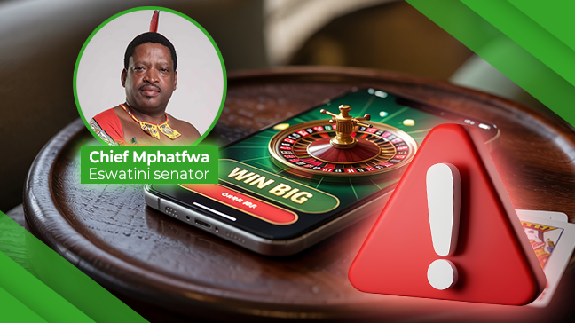 Un sénateur eswatini a proposé une nouvelle approche pour lutter contre l'addiction au jeu