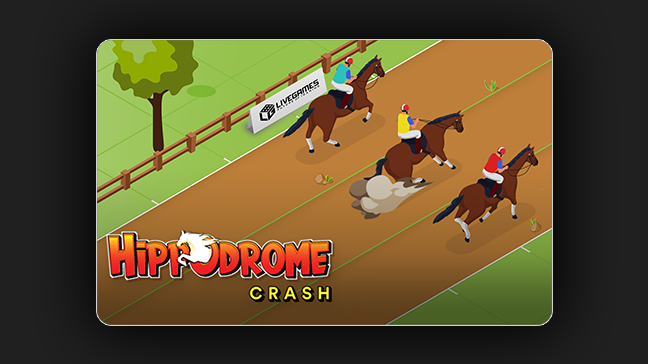 Hippodrome Crash : triplez les sensations dans un jeu de crash révolutionnaire de courses de chevaux