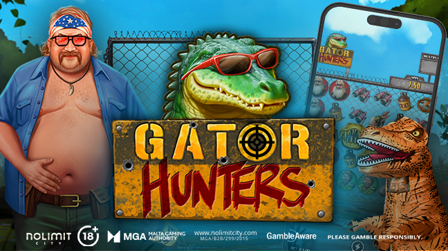 Nolimit City frappe le marais pour pourchasser la bête légendaire dans Gator Hunters