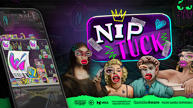 Les machines à sous sournoises entrent dans le monde des machines à sous avec leur première version, Nip Tuck