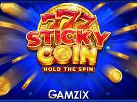 Collez vos joueurs à leurs écrans avec un nouveau jeu de machine à sous Gamzix Sticky Coin : Hold The Spin