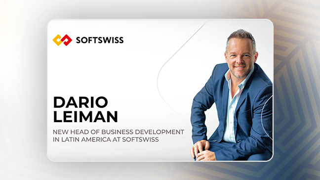 SOFTSWISS nomme Dario Leiman au poste de responsable du développement commercial en Amérique latine