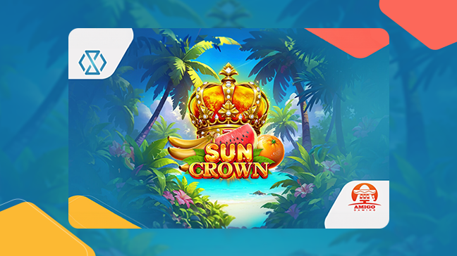 Une version tropicale des machines à sous classiques : Sun Crown par Amigo Gaming