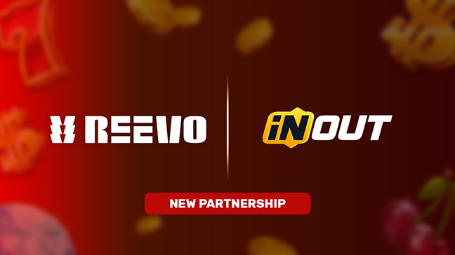REEVO s'associe à InOut Games pour enrichir son catalogue de jeux Crash et Instantanés