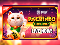 Neko Games® lance Pachinko Fortunes™, le dernier opus de sa série Pachinko primée