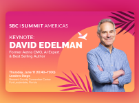 David Edelman, ancien directeur marketing d'Aetna et expert en IA, rejoint le programme du SBC Summit Americas