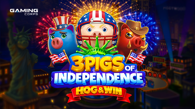 Gaming Corps lance 3 Pigs of Independence Hog & Win