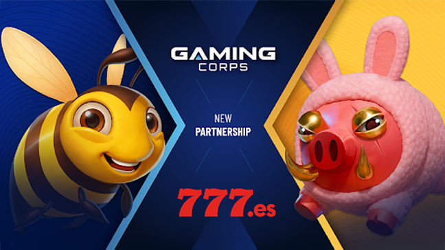 Gaming Corps étend sa présence en Espagne après son lancement sur Casino777.es