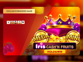 1spin4win présente Iris Cash’n Fruits Hold and Win, une machine à sous exclusive pour Iris Casino
