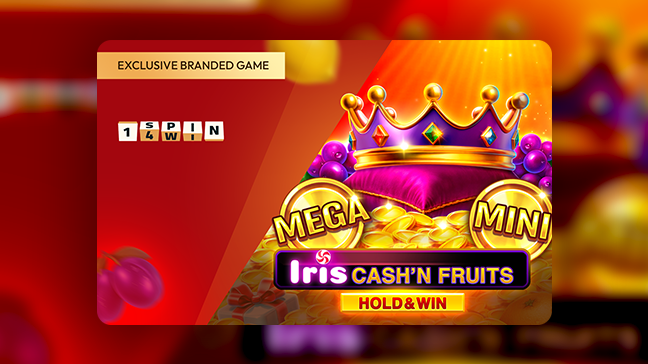 1spin4win présente Iris Cash’n Fruits Hold and Win, une machine à sous exclusive pour Iris Casino