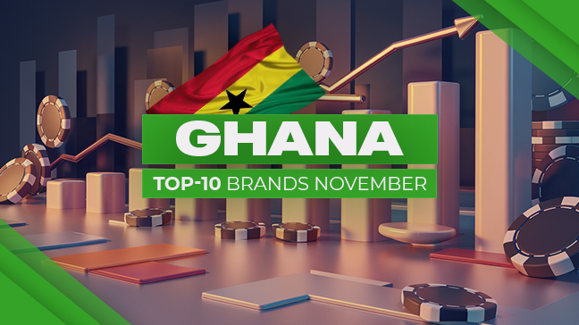 Accra choisit la vitesse : Betway et SportyBet dans la bataille pour le leadership. Top 10 des marques au Ghana (Novembre 2025)