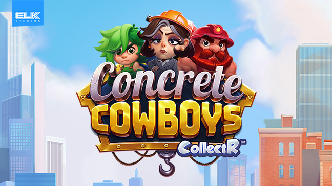 ELK Studios construit Concrete Cowboys : une machine à sous urbaine 5x5 avec CollectR™ et bonus