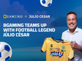 BGaming, fournisseur de contenu en pleine expansion, lance un jeu de duels au penalty avec Júlio César comme personnage principal