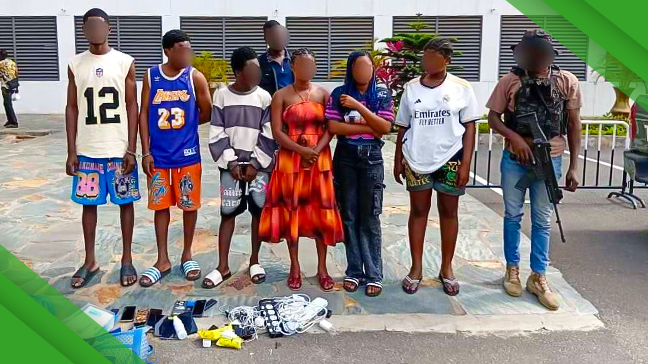 Ghana : huit personnes arrêtées à Kumasi pour une présumée arnaque de “jeux de rue” assimilée à du jeu illégal