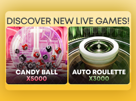 ElCasino lance Auto Roulette X et CandyBall X, enrichissant son offre de casino en direct axée sur les bonus