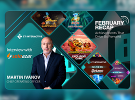 CT Interactive marque un mois de février exceptionnel avec de nouveaux jeux, des partenariats stratégiques et une présence mondiale dans l'industrie