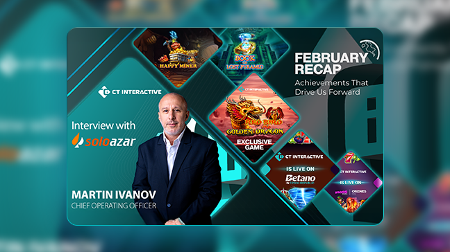 CT Interactive marque un mois de février exceptionnel avec de nouveaux jeux, des partenariats stratégiques et une présence mondiale dans l'industrie
