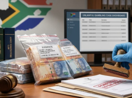 L’Afrique du Sud confisque 3,075 millions de rands de gains issus de jeux illégaux