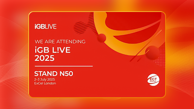 EGT Digital présentera ses tout nouveaux produits conçus pour fonctionner à l'iGB Live 2025