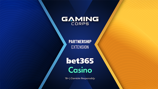 Gaming Corps se lance en partenariat avec bet365