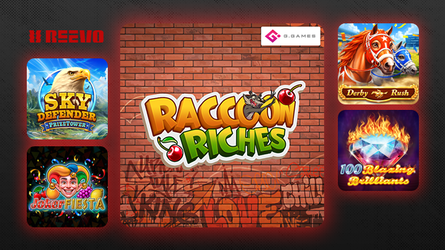 Reevo enrichit son catalogue avec Raccoon Riches de G Games
