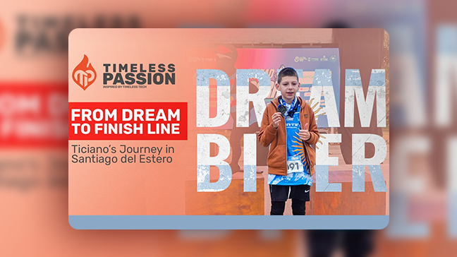 Du rêve à la ligne d'arrivée : le parcours inoubliable de Ticiano en Argentine