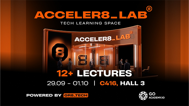 GR8_TECH présente Acceler8 Lab au SBC Summit 2026 : Trois jours de formation pour opérateurs au sein de la Champions Arena