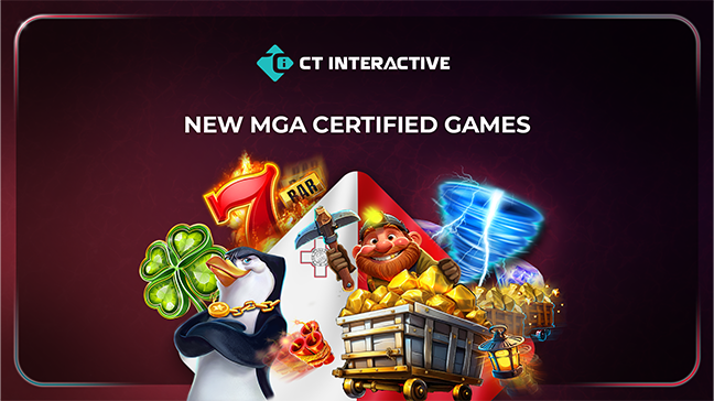 CT Interactive enrichit son catalogue de jeux certifiés MGA avec de nouveaux titres approuvés
