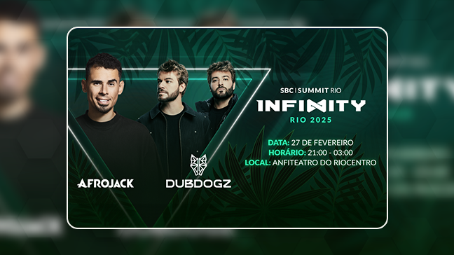 Le sommet SBC de Rio accueillera Afrojack et Dubdogz en tête d'affiche d'INFINITY