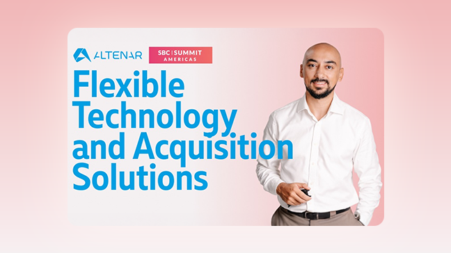 Altenar présentera ses solutions technologiques flexibles et d'acquisition au SBC Summit Americas 2026