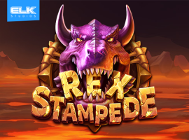 ELK Studios déchaîne la fureur préhistorique dans la nouvelle machine à sous, Rex Stampede