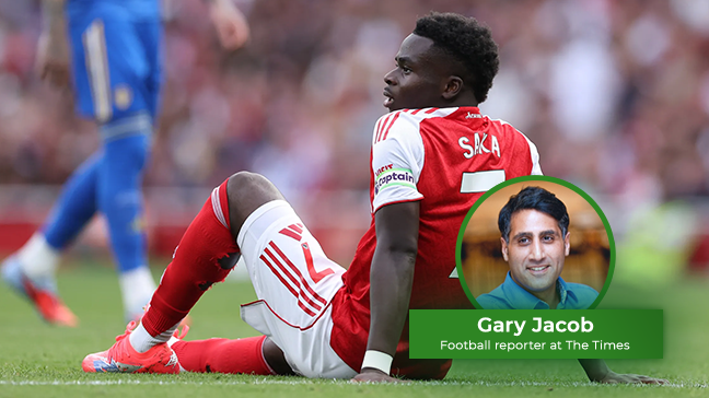 Gary Jacob (The Times) : Bukayo Saka, la prochaine priorité d’Arsenal pour un contrat XXL