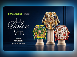 Le sponsor Platinum Amusnet apporte « La Dolce Vita » au SiGMA World 2026